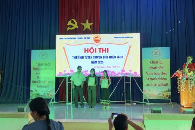 Trường THCS Lê Đình Chinh đạt thành tích ấn tượng tại Hội thi “Thiếu nhi tuyên truyền giới thiệu sách” huyện Ea Súp năm 2025